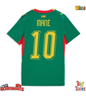 Senegal Sadio Mane #10 Replica Away Stadium Shirt for Women World Cup 2026 Short Sleeve